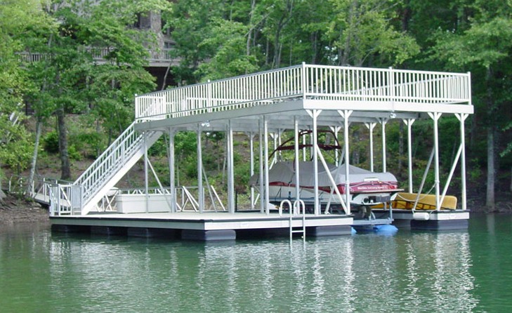 dock on the market can compete with our aluminum floating dock 