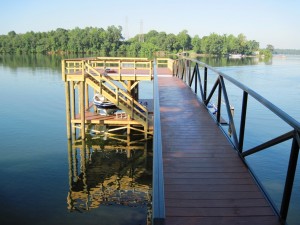Lake Wylie Dock Construction